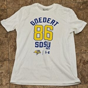 EUC Dallas Goedert South Dakota State University (SDSU) Under Armour Shirt